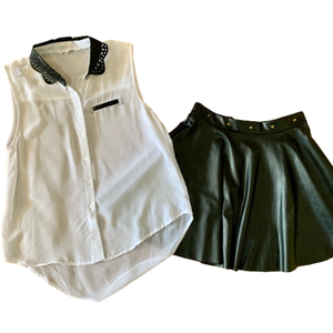 BCBGENERATION Skirt and Shirt